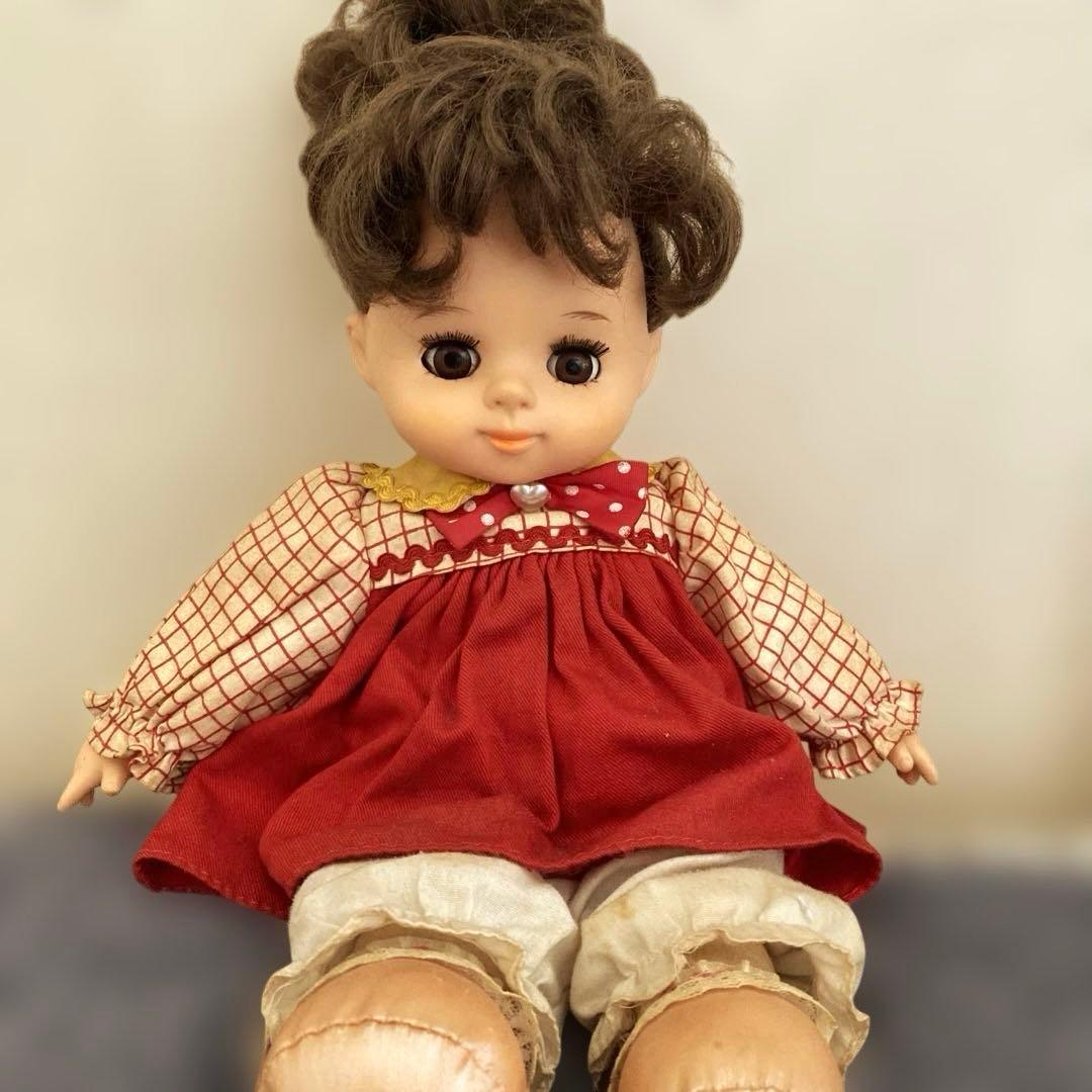 昭和レトロ アンティークドール スリープアイ - メルカリ