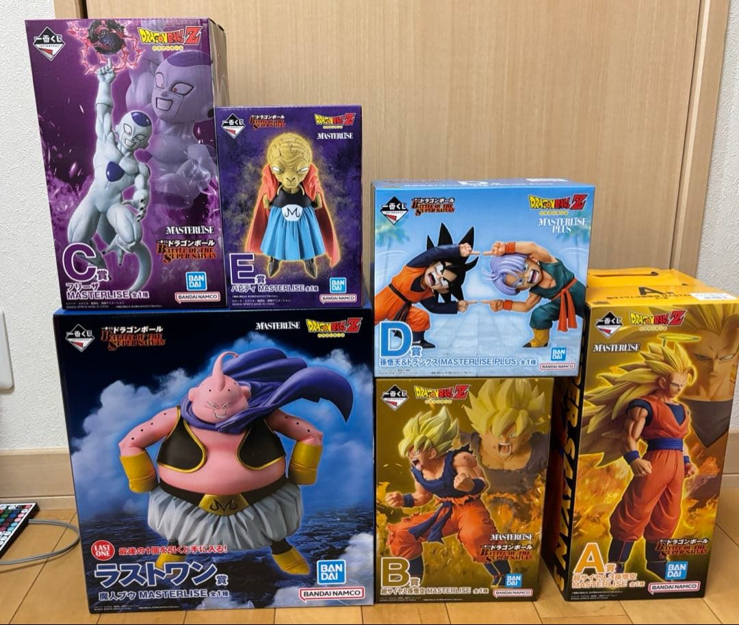 1番くじ ドラゴンボールZ MASTERLISE コンプリート - メルカリ