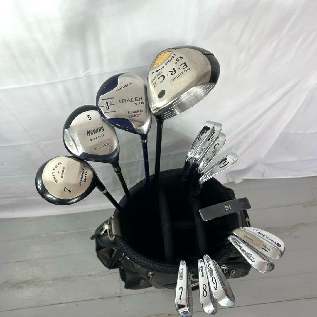 本格派 メンズゴルフクラブ 14本 フルセット ゴルフセット お試し