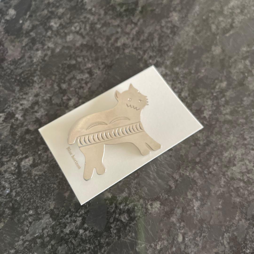 ADRAR シルバー ブローチ ネコ 新品未使用 ハルポ ズニ ロンハーマン