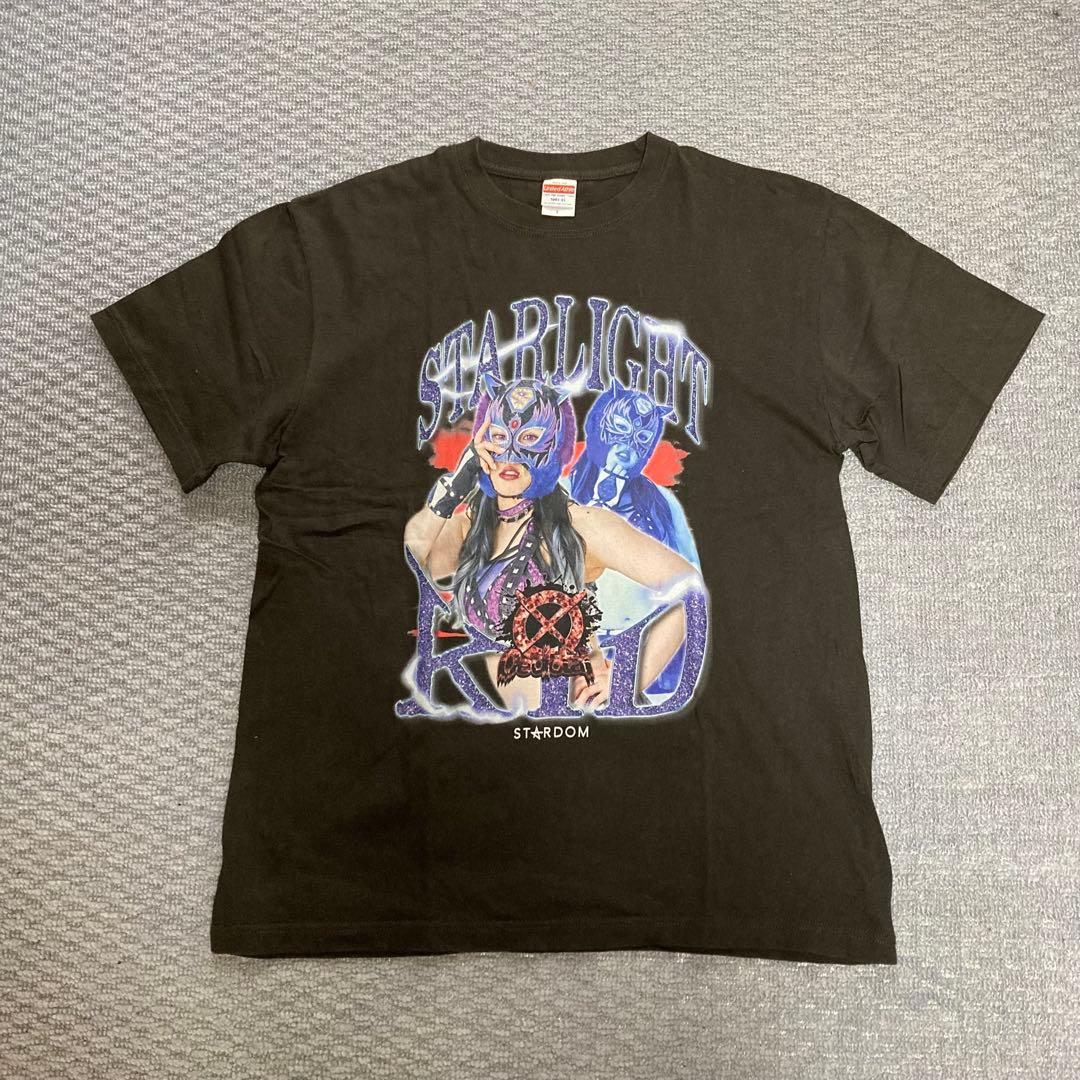 スターライトキッド Tシャツ ラップT 上谷沙弥 スターダム 受注商品