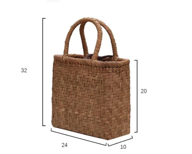 期間限定】山葡萄 かごバッグ 網代編み 職人手編み 籠 内布付 専属