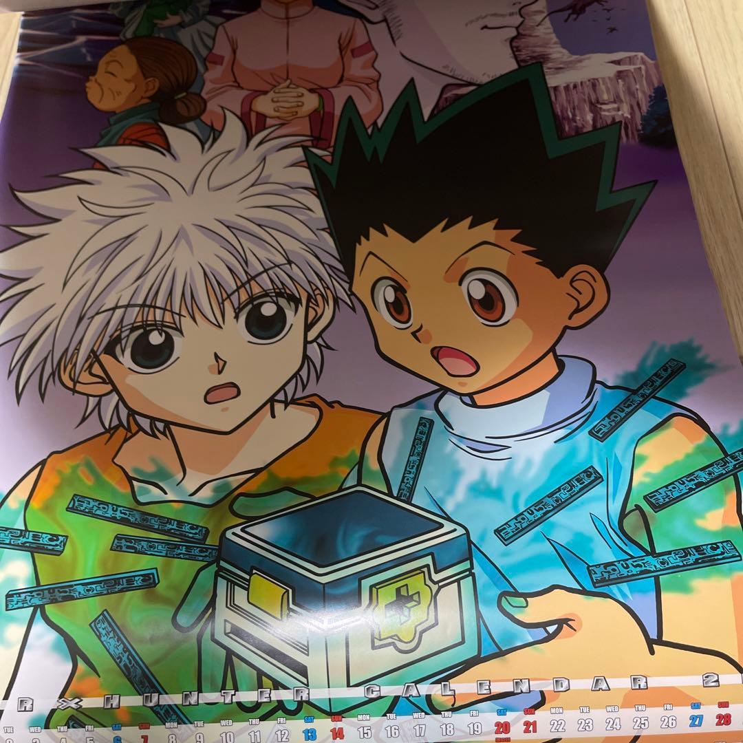 HUNTER×HUNTER ハンターハンター 2002年 カレンダー 冨樫義博 - メルカリ