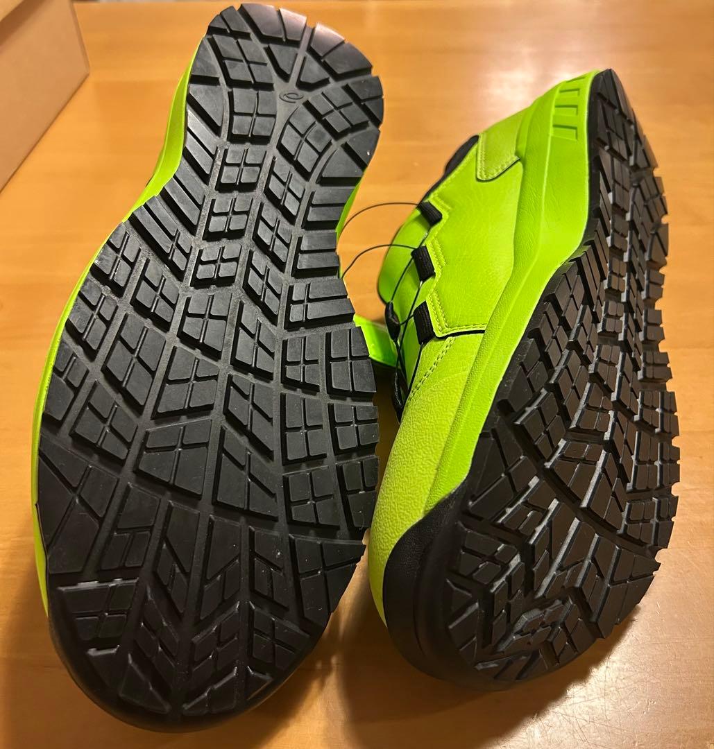 【新品】アシックス ウィンジョブCP307BOA 27.5cm ライム【安全靴】