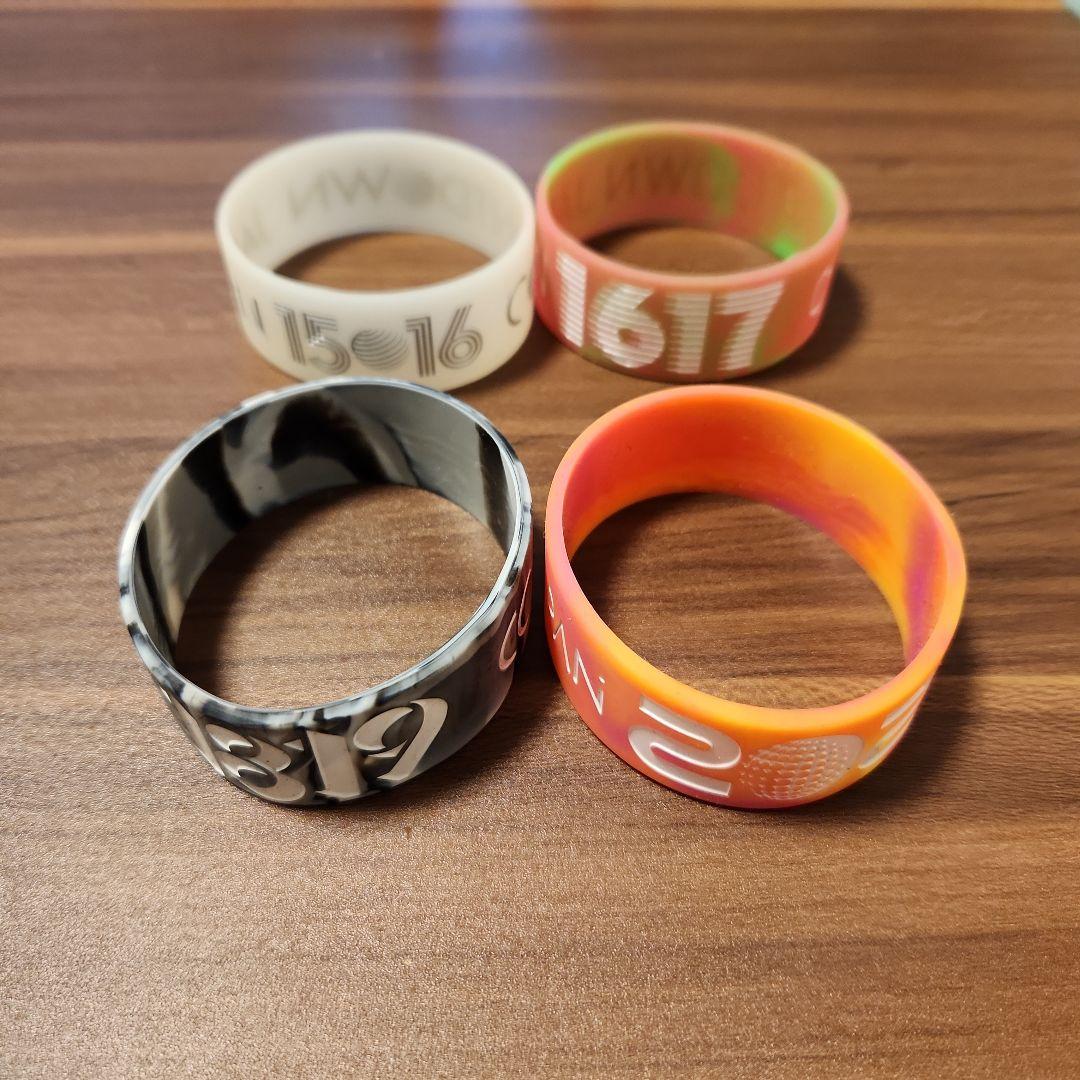 貴重】ライブグッズ ラバーバンド まとめ売り22個 - メルカリ