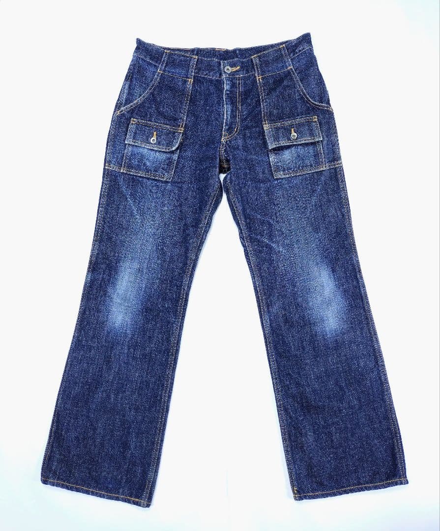 ハイ ロック「HIGH ROCK」岡山倉敷 児島産 デニムブッシュ パンツ