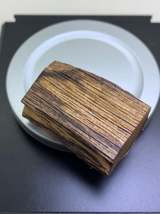 古渡命銘木 百二十種名香　真那賀　【初雪】4.886g 香木/お香/沈香/伽羅