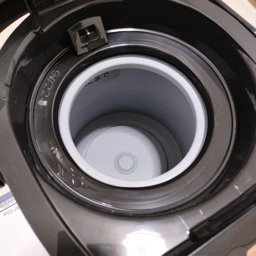 電気ポット 蒸気レスVE電気まほうびん ブラック PIG-J300K 3.0L