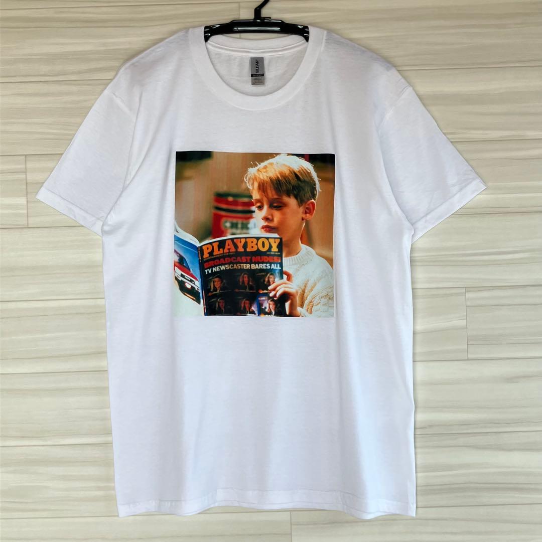 ホームアローン 子役 マコーレー・カルキン Tシャツ L 映画 ムービー