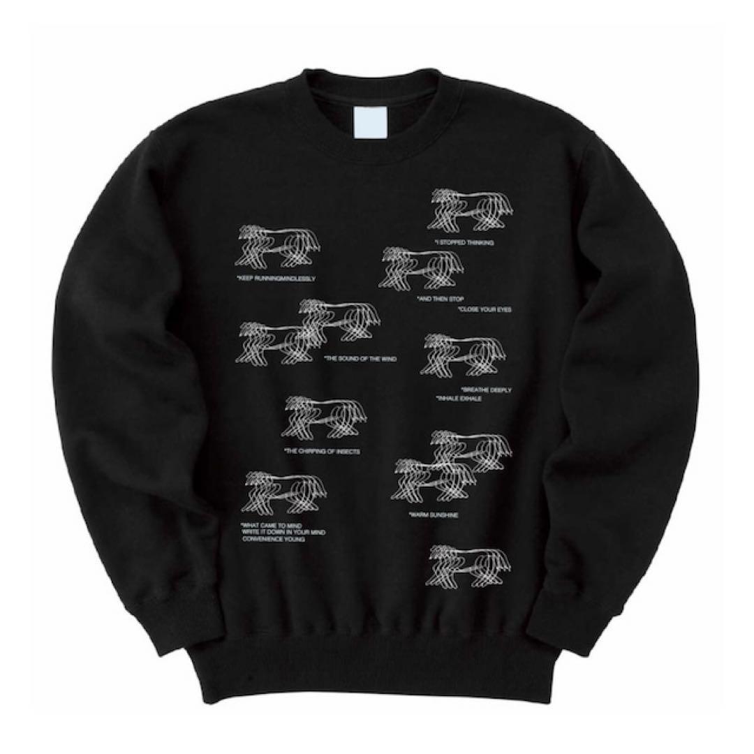 RUNNING DOGS SWEAT ブラックCONVENIENCE YOUNG - メルカリ