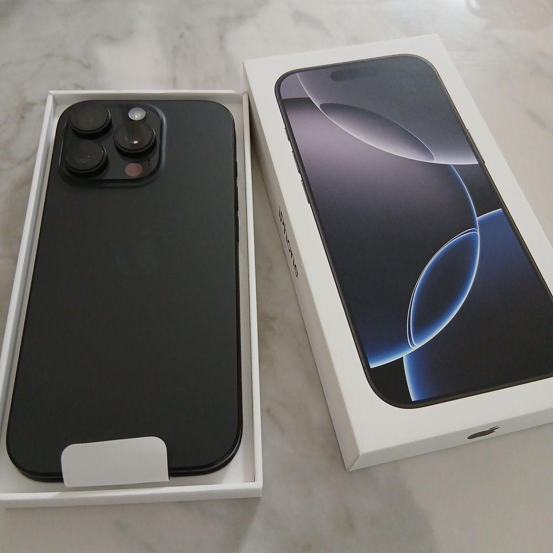 iPhone 16 Pro ブラックチタニウム 256GB 本体 Apple iPhone 16 Pro 256GB SIMフリー [ブラックチタニウム] 価格比較