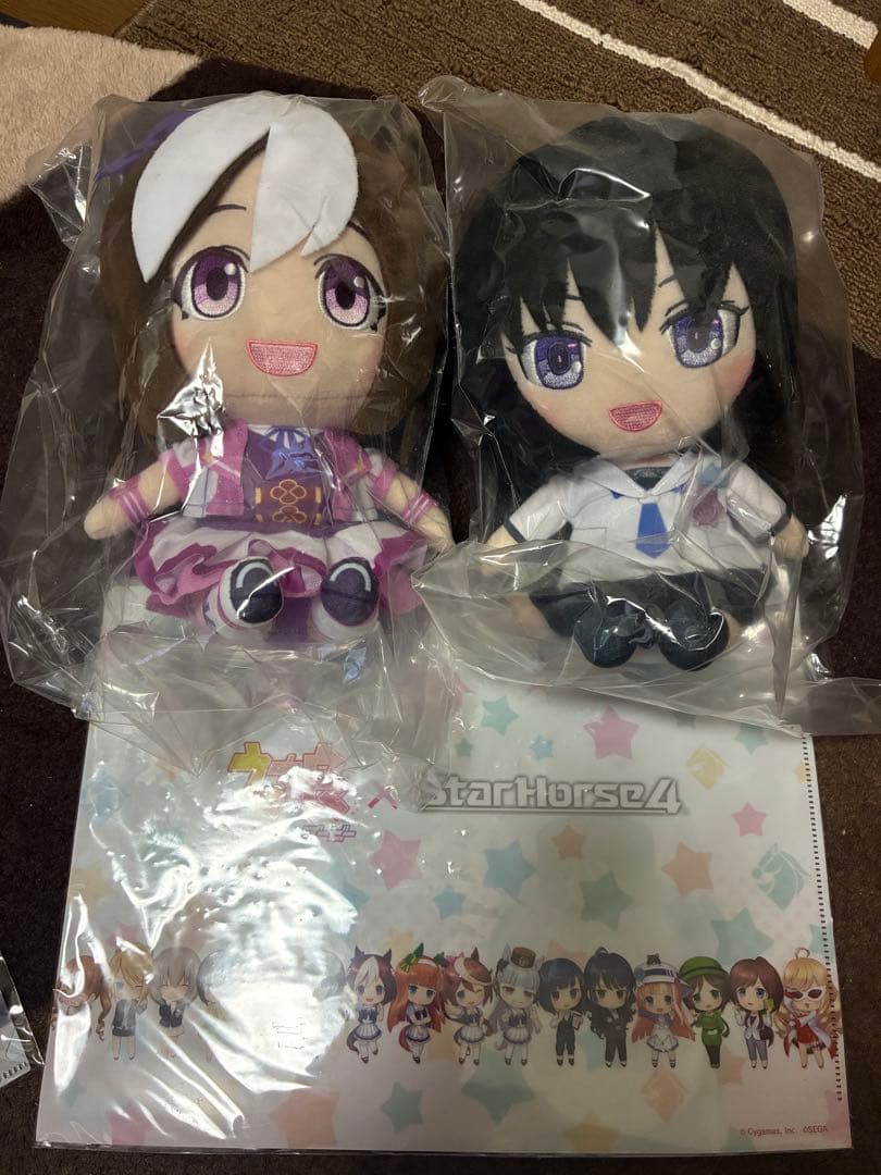 ウマ娘×StarHorse4 限定Aimeとクリアファイルとぬいぐるみセット