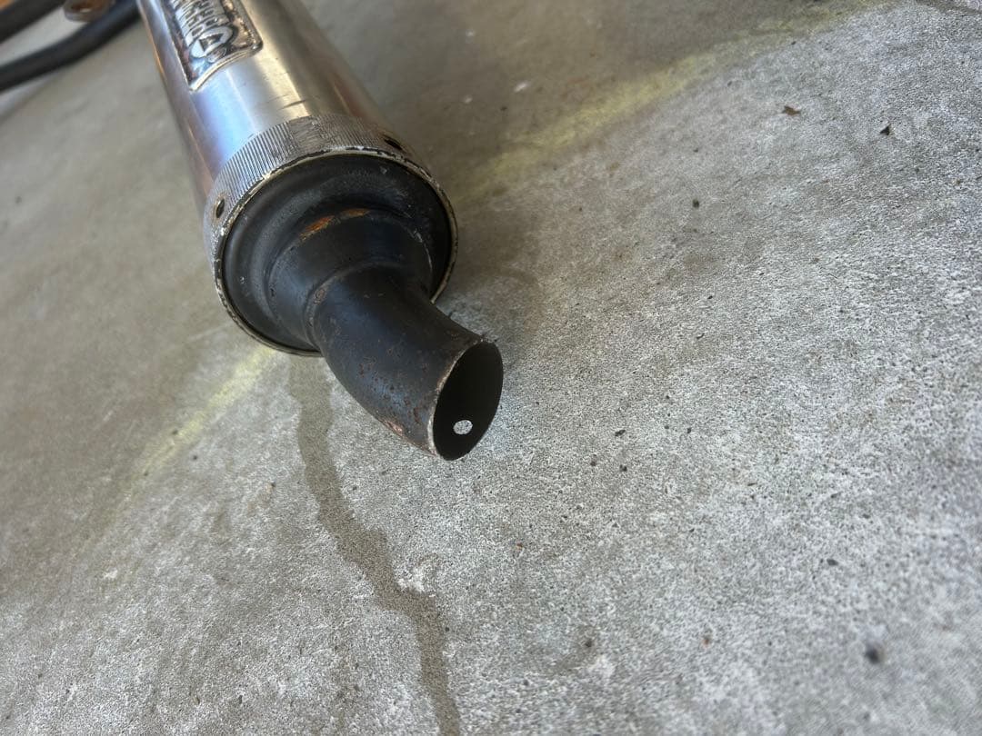 BEETバックファイヤー 本物 当時 マフラー gpz400r fx400r