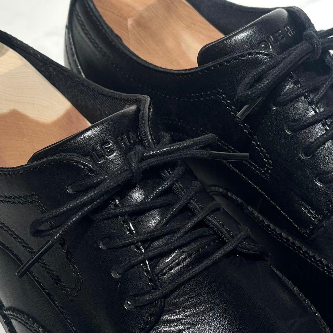 極美品☆コールハーン／フレックスグランド360 ウィングチップ 25.5cm 黒