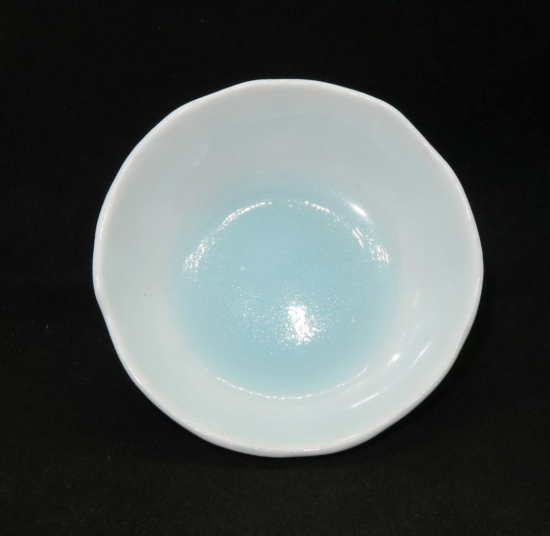 ぐい吞み（酒杯・お猪口）作家物 久保田保義作 青白磁 悠斗窯 - メルカリ