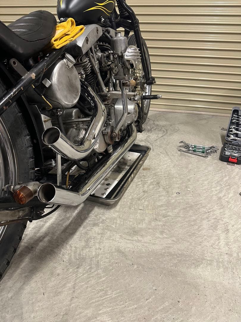 Harley-Davidson ショベルリジット用マフラー - メルカリ