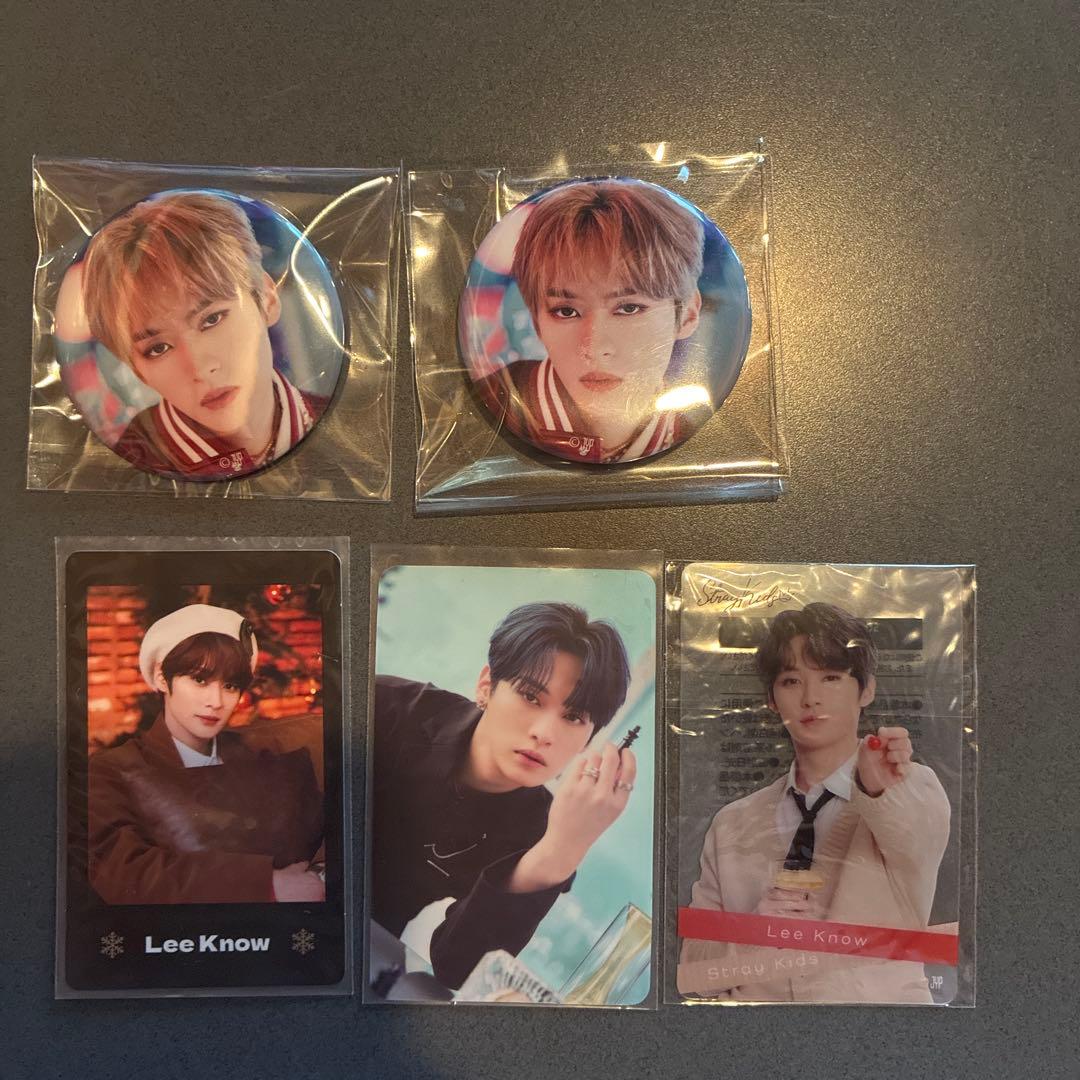 StrayKids リノ 缶バッジ、カードセット - メルカリ