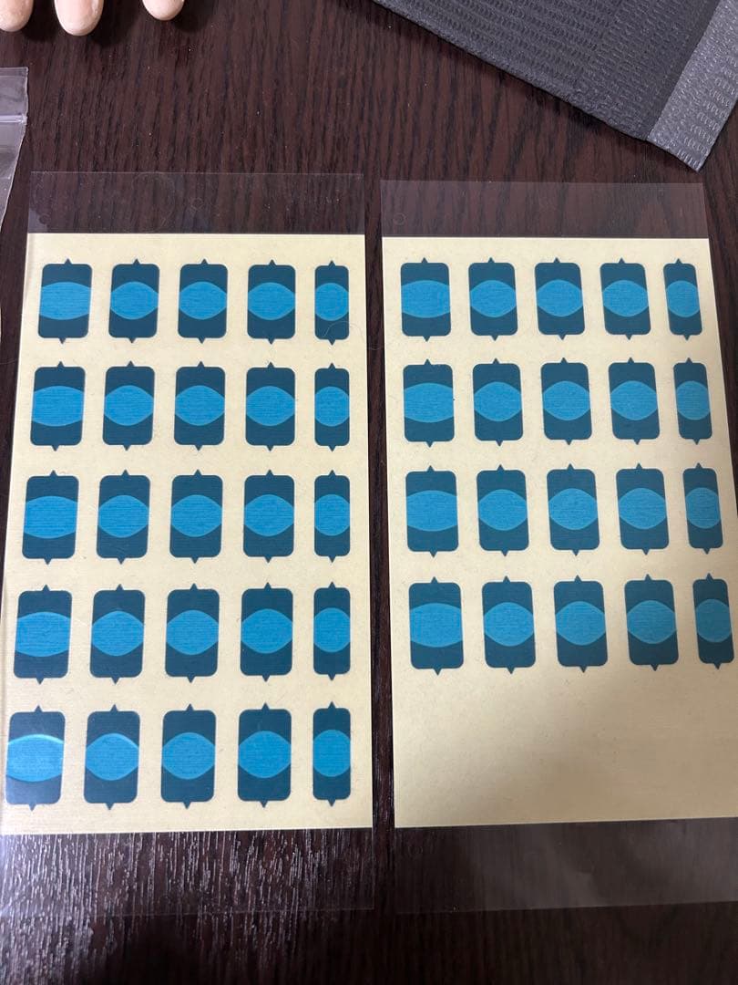 認定モデルハンド 本番用 骨折無し 専用チップ、キューティクルシール