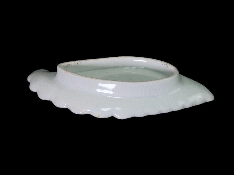 古伊万里 染付 草花紋の図 巻貝型変形皿 D852AS-fbpv - メルカリ