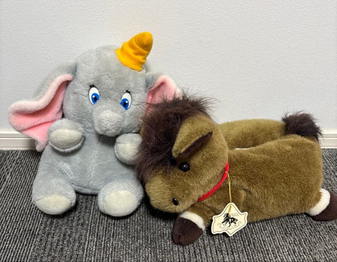 昭和レトロ ぬいぐるみ まとめ売り ディズニー 動物 人形 ティッシュ