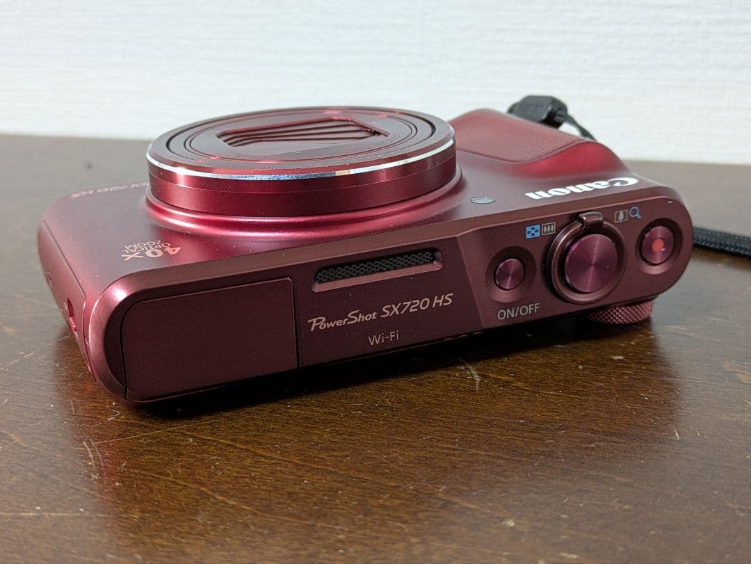 Canon SX720 HS レッド 20.3MP 40倍ズーム