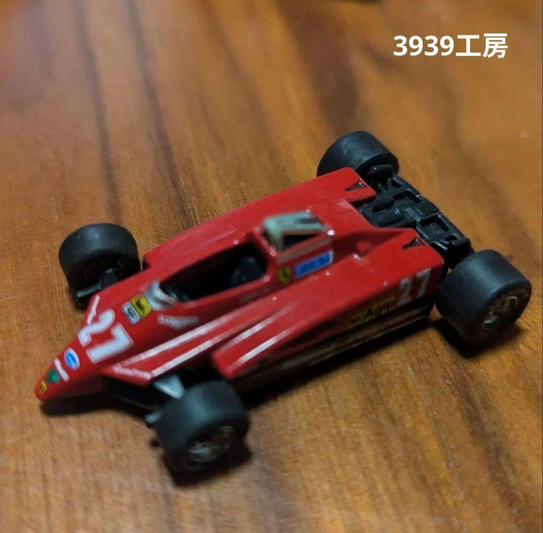 F1 フェラーリ126C2 ミニカー ジル・ヴィルヌーヴ 1982年 玩具 車