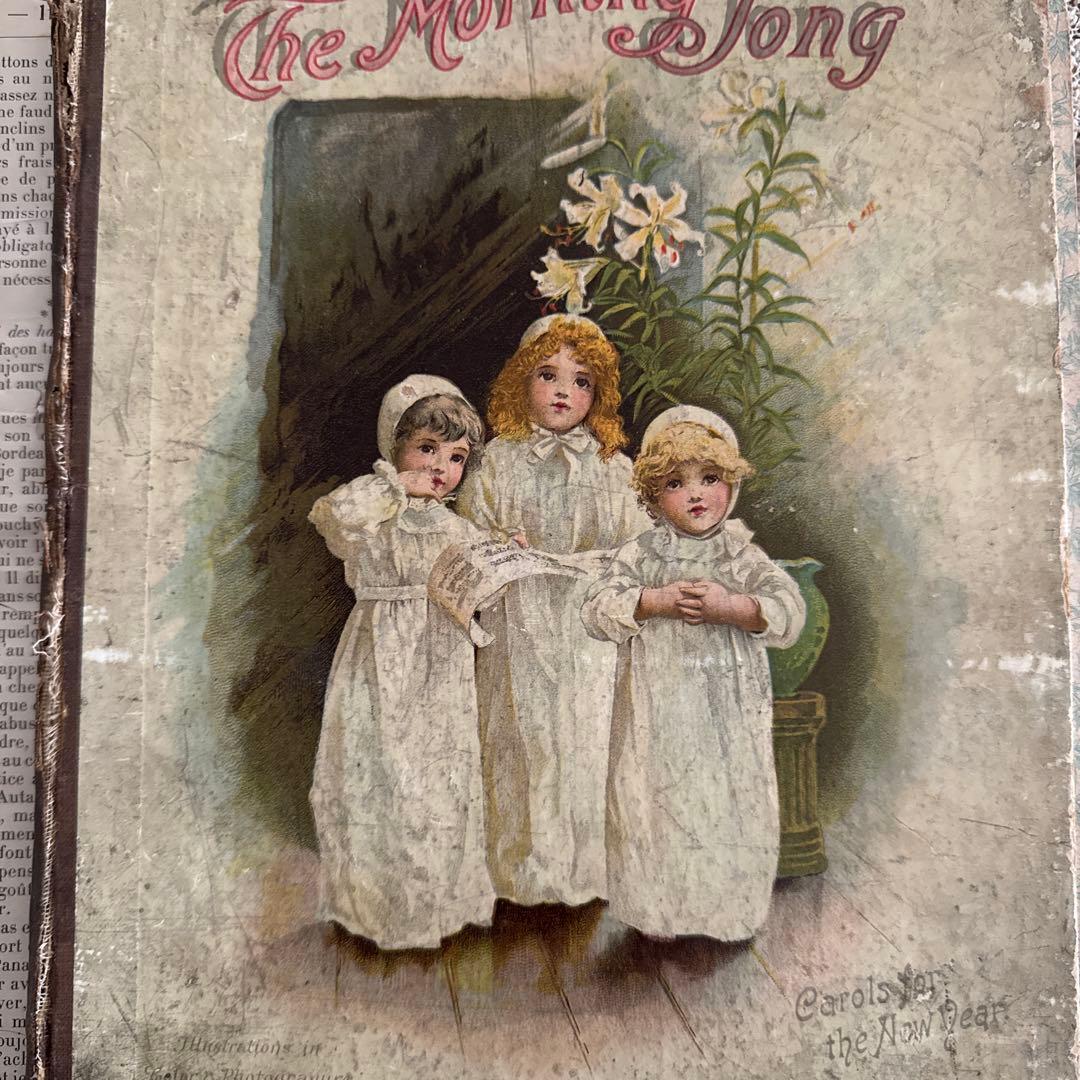 1890年アンティーク美しい挿絵の絵本アーネストニースター洋書ジャンク