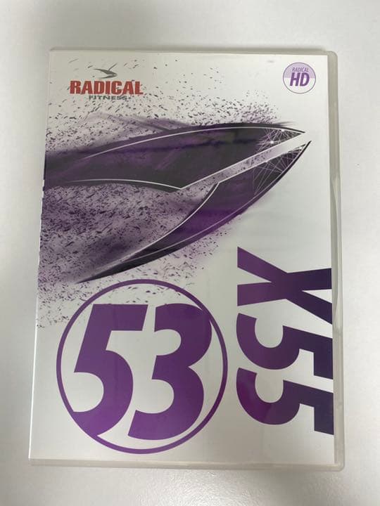 ラディカルフィットネスX55 No.48〜51 CD&DVD ラディカルフィットネス