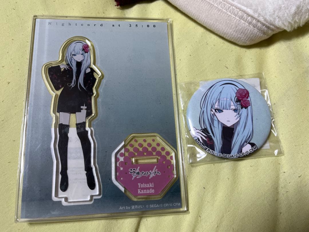 プロジェクトセカイ】宵崎奏 アクスタ・缶バッジ ZOZOTOWNコラボ 2弾