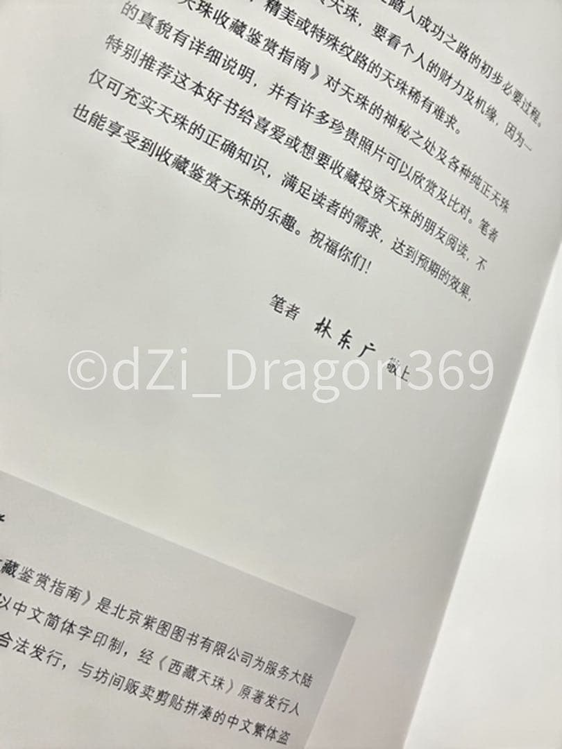 一点限り／ 入手困難 】中国刊行 天珠（dZi）の本