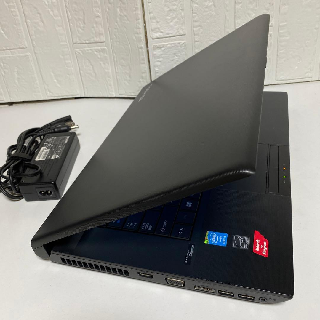 Windows11 オフィス2024年Webカメラ Core i5東芝ノートPC - その他