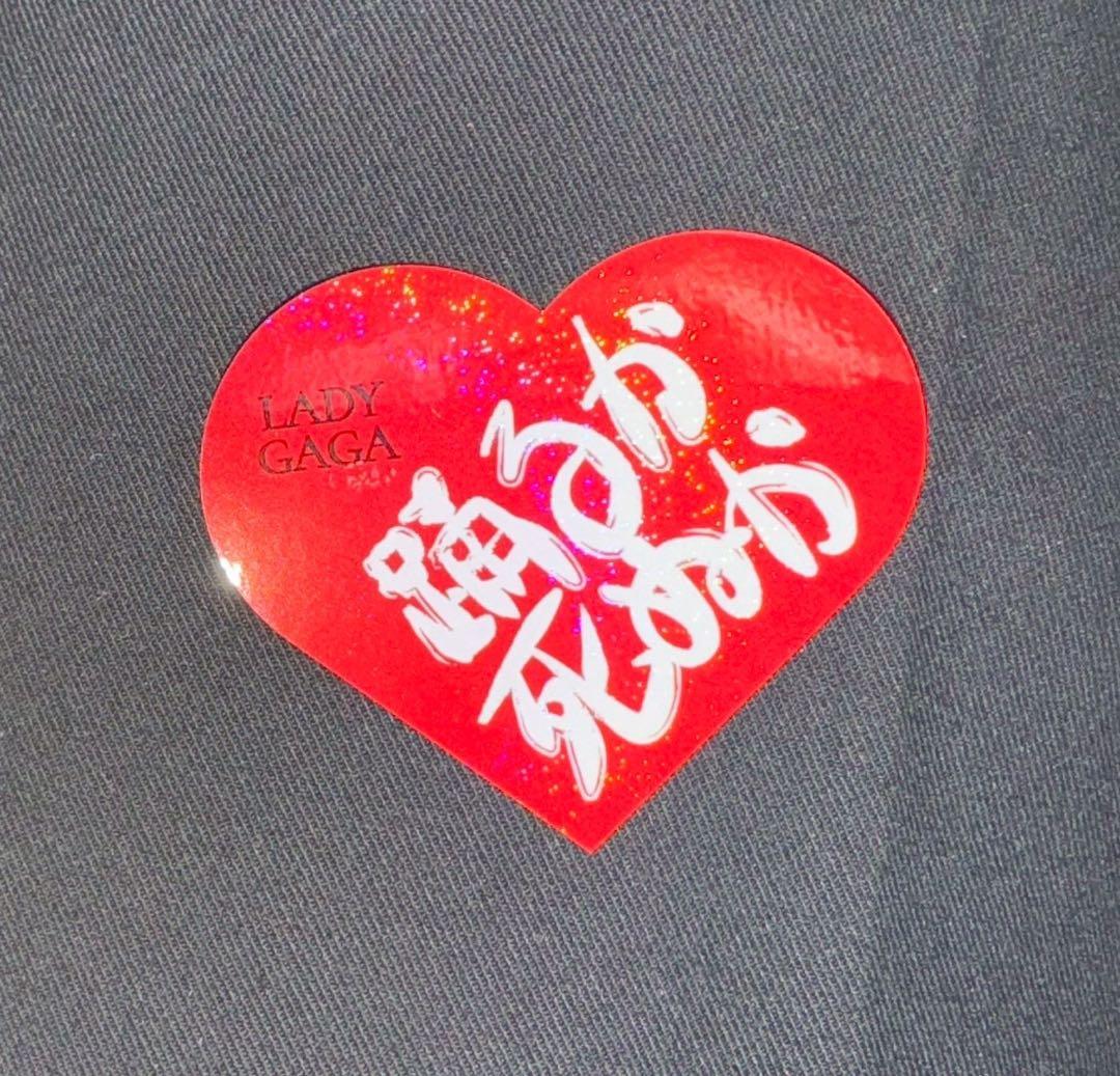 レディー ガガ メイヘム 日本 会場限定 ハート ホログラム ステッカー
