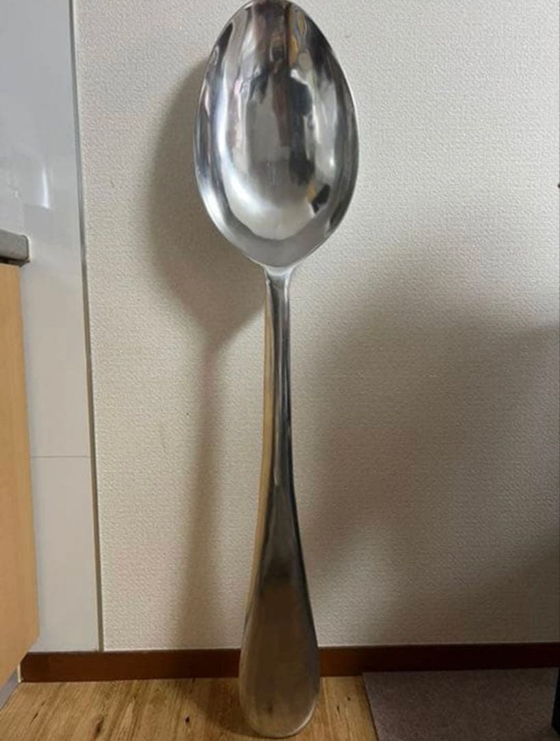 ファーストバイト用ビックスプーン　120センチ ファーストバイト用に120cmの巨大スプーン無料レンタル中 | 結婚式