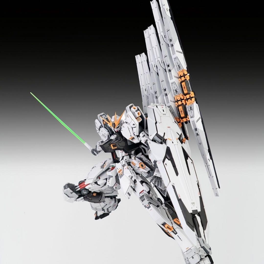 海外プラモ 1/100 CMM-V νガンダム ダブルファンネル付き - メルカリ