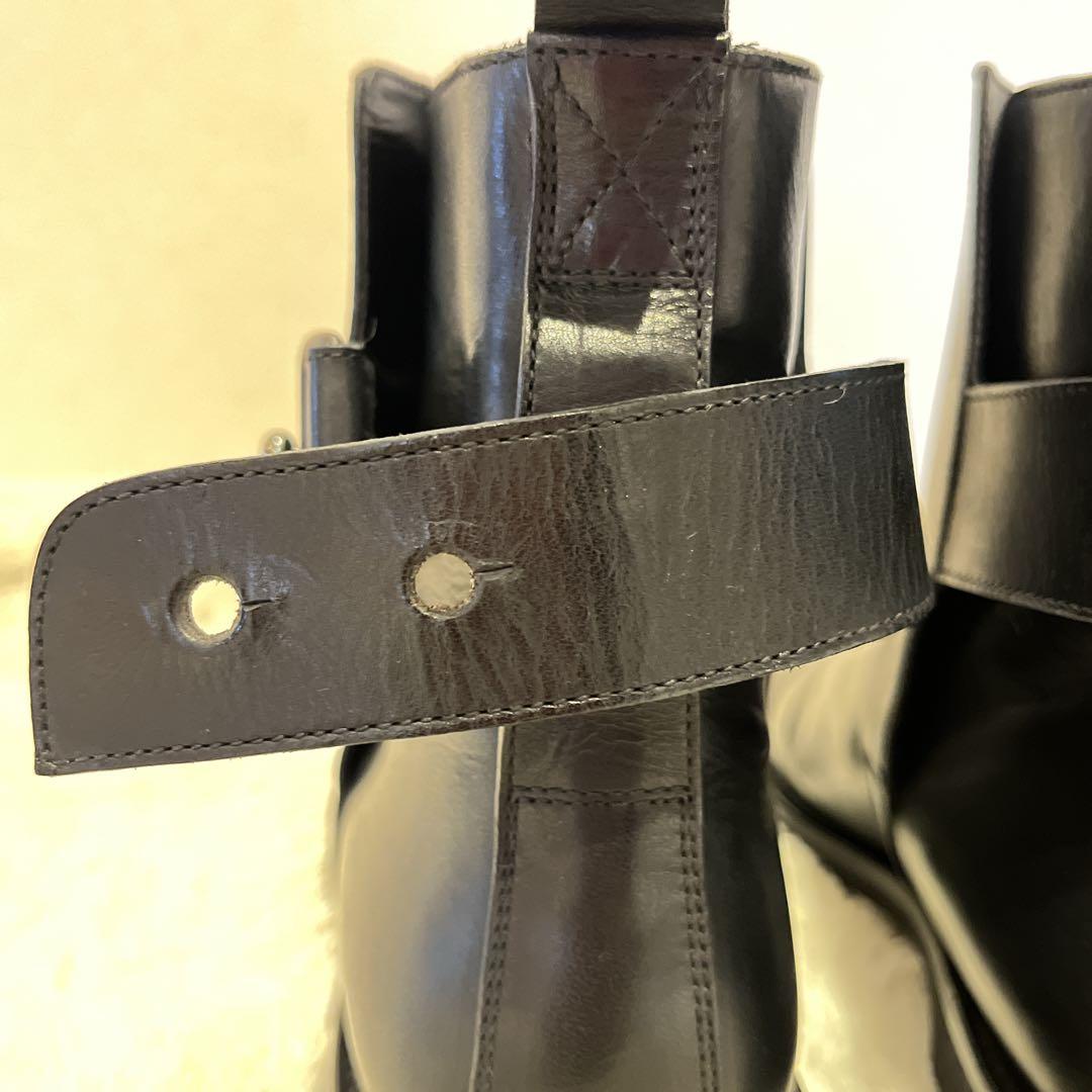 マーガレットハウエル LEATHER STUD STRAP BOOT レザー