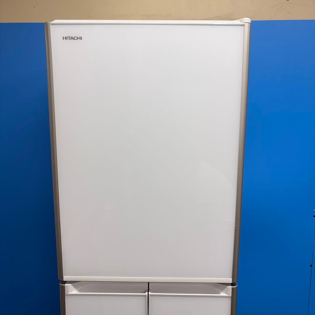 825 大型冷蔵庫 ガラストップ 400L強 自動製氷機付 保証付 右開き 格安