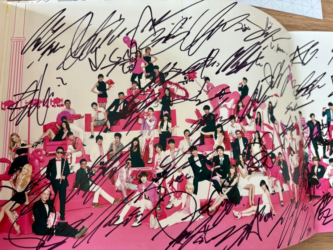 直筆サイン☆SM Best Album 3(6CD)☆東方神起&BoA&EXO等