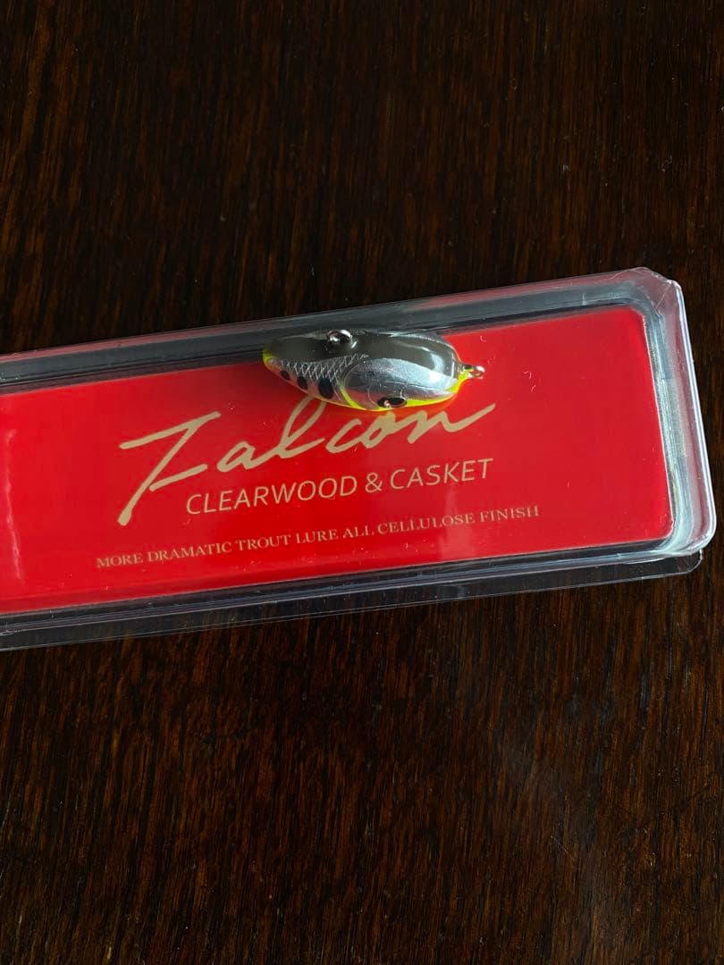 新品未使用 カスケット クリアウッド ファルコン デビー ハンドメイド