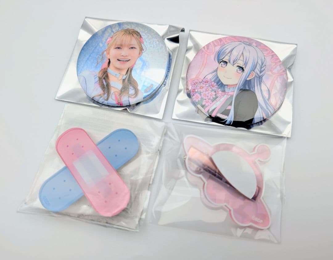 夢限大みゅーたいぷ 宮永ののか 缶バッジ＆クリップセット BanG Dream