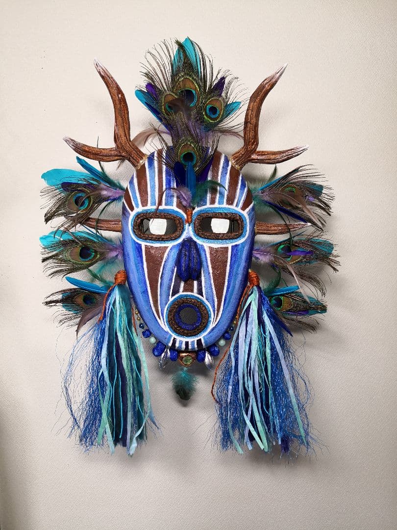 シャーマンマスク 青仮面 - メルカリ