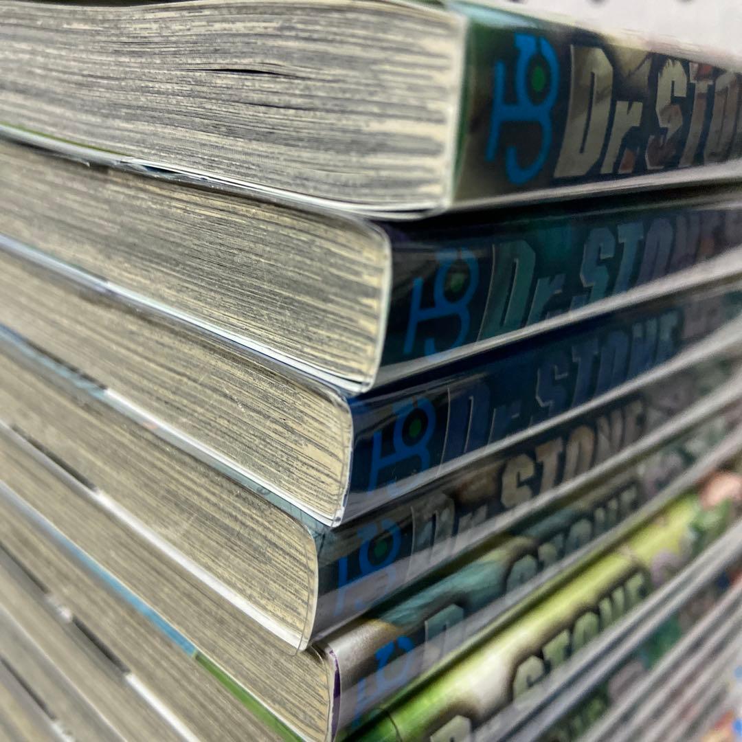 ドクターストーン　全巻　半分レンタル落ち　27巻あり　透明カバー装着済み