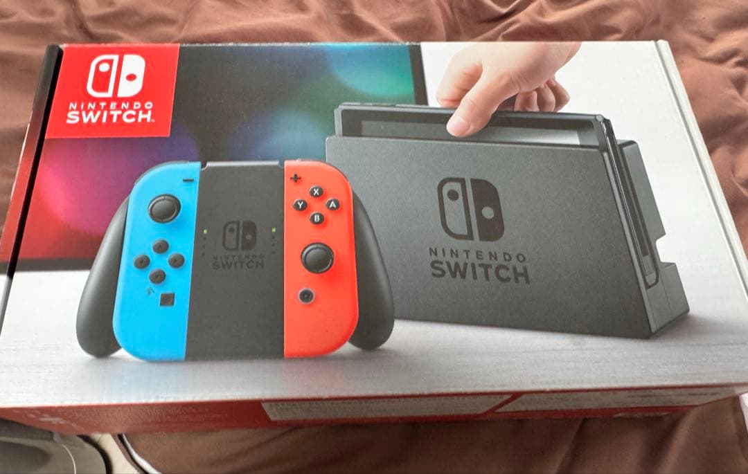 【美品】Nintendo Switch 本体 青オレンジ Joy-Con Amazon.com: Nintendo Joy-Con (L/R) - Neon Red/Neon Blue (Renewed