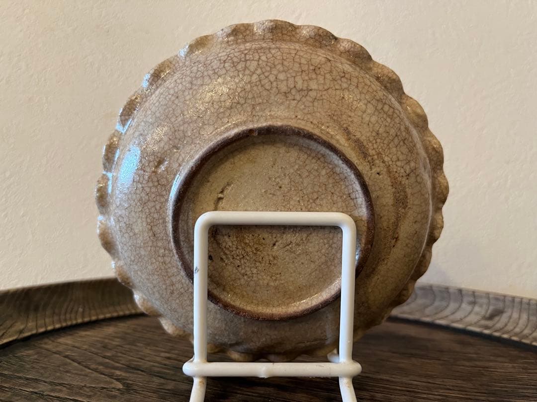 御深井焼 輪花皿【13cm】 御深井焼 輪花皿【13cm】 www.cosaga.com