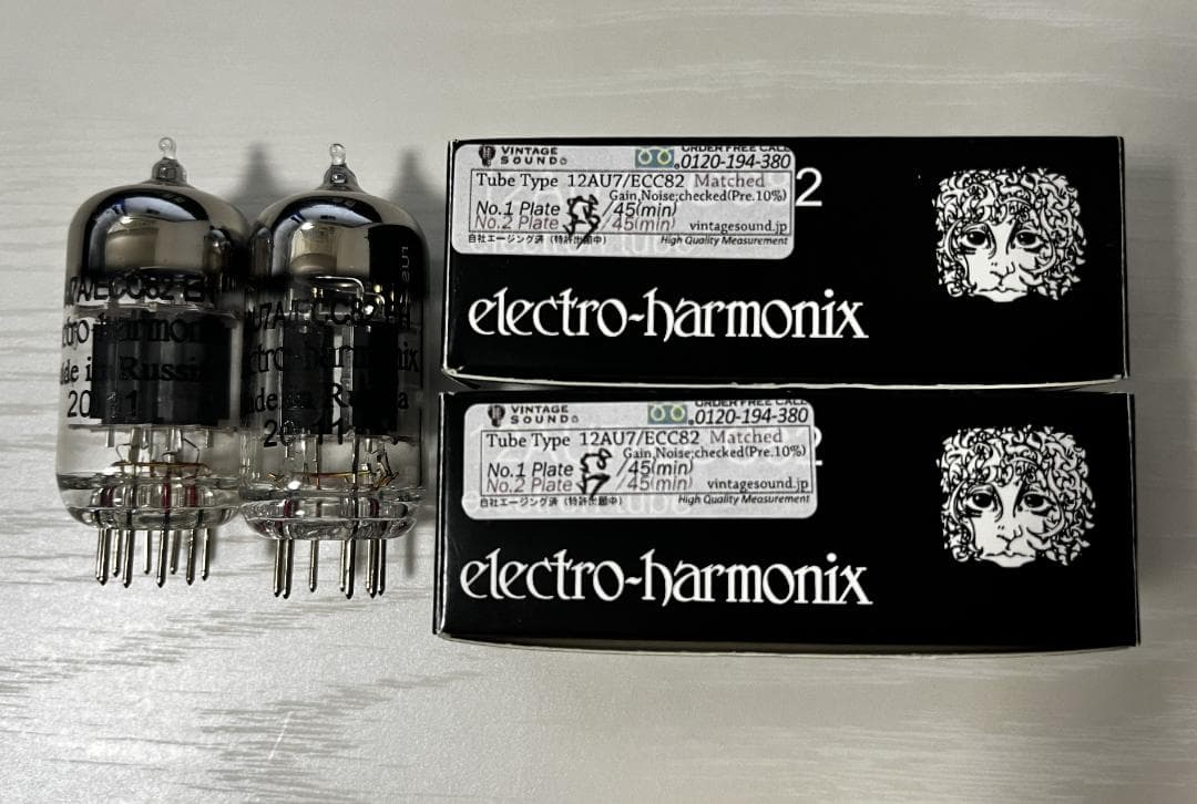 12AU7 / ECC82 マッチドペア真空管　Electro Harmonix Electro-Harmonix 12AU7A/ECC82EH - テクソル オンラインショップ | 高
