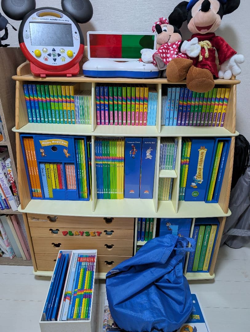 ディズニー英語システム　フルセット　8割以上未開封 ディズニー英語システム 2022年10月6日以降 フルセット 最新