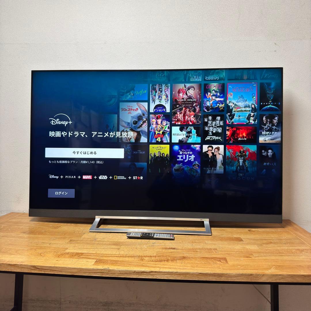 東芝 65V型 4K 液晶テレビ REGZA 65Z730X 動画配信アプリ搭載 - メルカリ