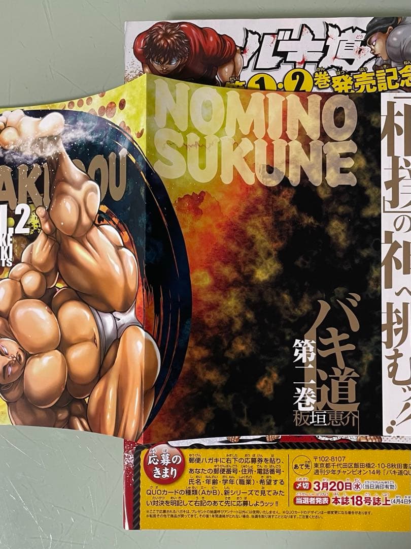 バキ道 着せ替えカバー 野見宿禰 範馬刃牙 - メルカリ