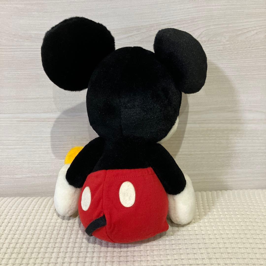 東京ディズニーランド 90's 黒目ミッキーマウス ぬいぐるみ 貴重 希少