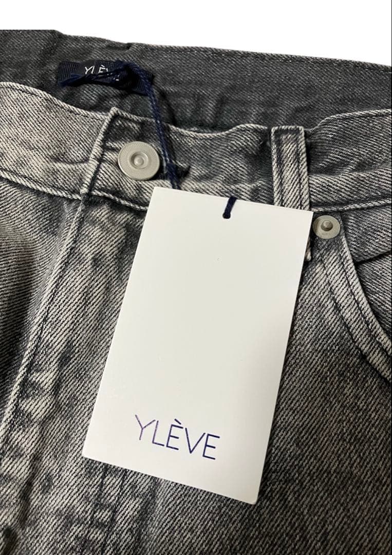 【YLEVE /イレーヴ】13.5oz Denim Baggy Fadeサイズ5