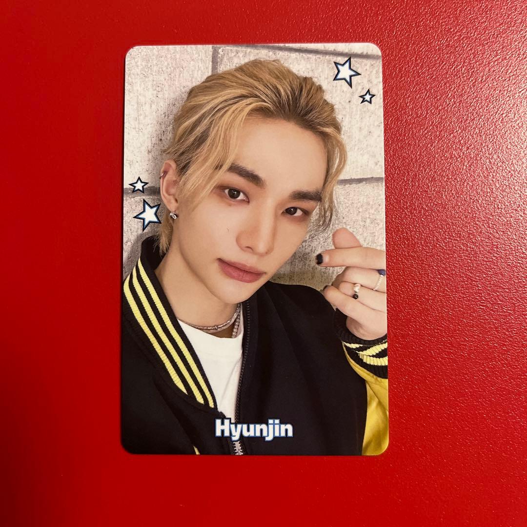 straykids ヒョンジン 指ハート 日本ペンミグッズ購入特典トレカ